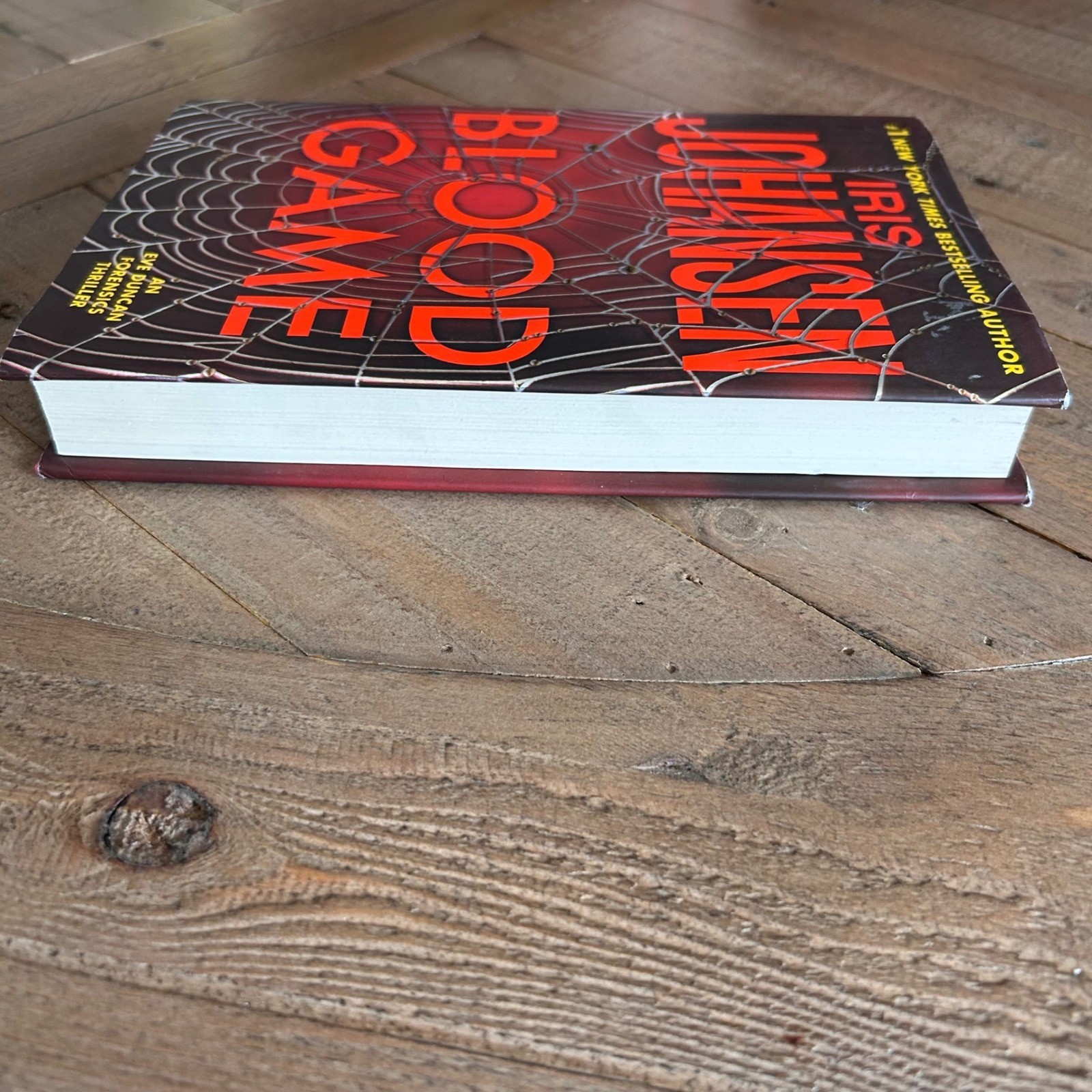 Blood Game Iris Johansen Eve Duncan Forensics Thriller 1st Ed Hardcover 2009