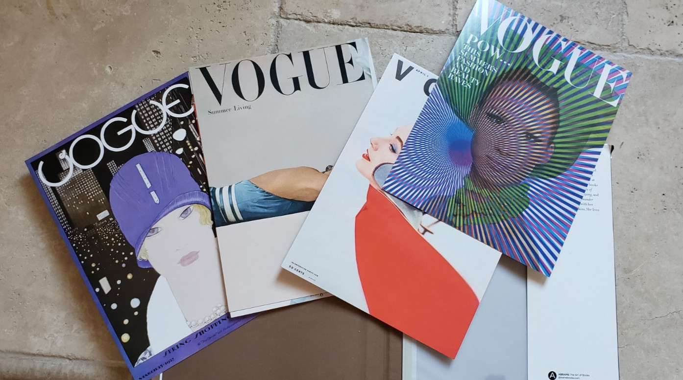 Vogue: The Covers Dodie Kazanjian 2011 Hardcover Coffee Table Book w/5 Art Cards
