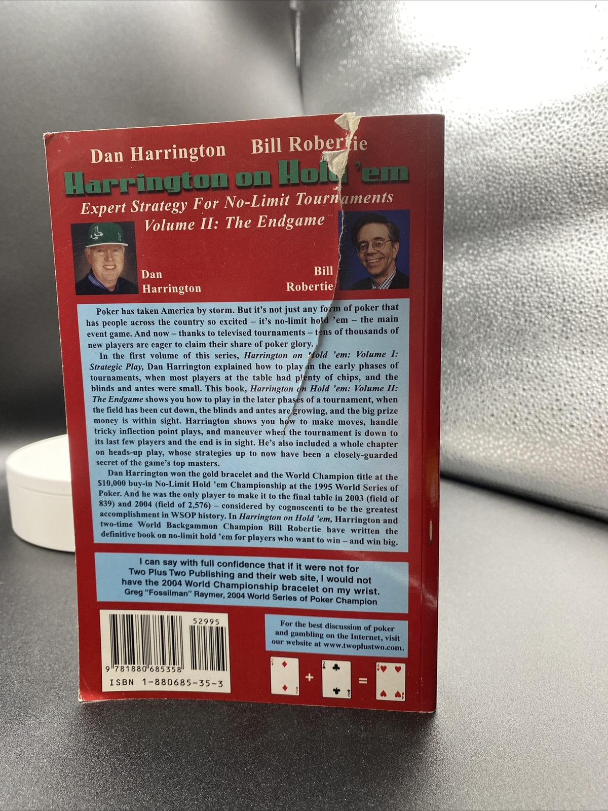 Harrington on Hold ’em : Expert Strategy for No-Limit Tournaments; Volume II:…