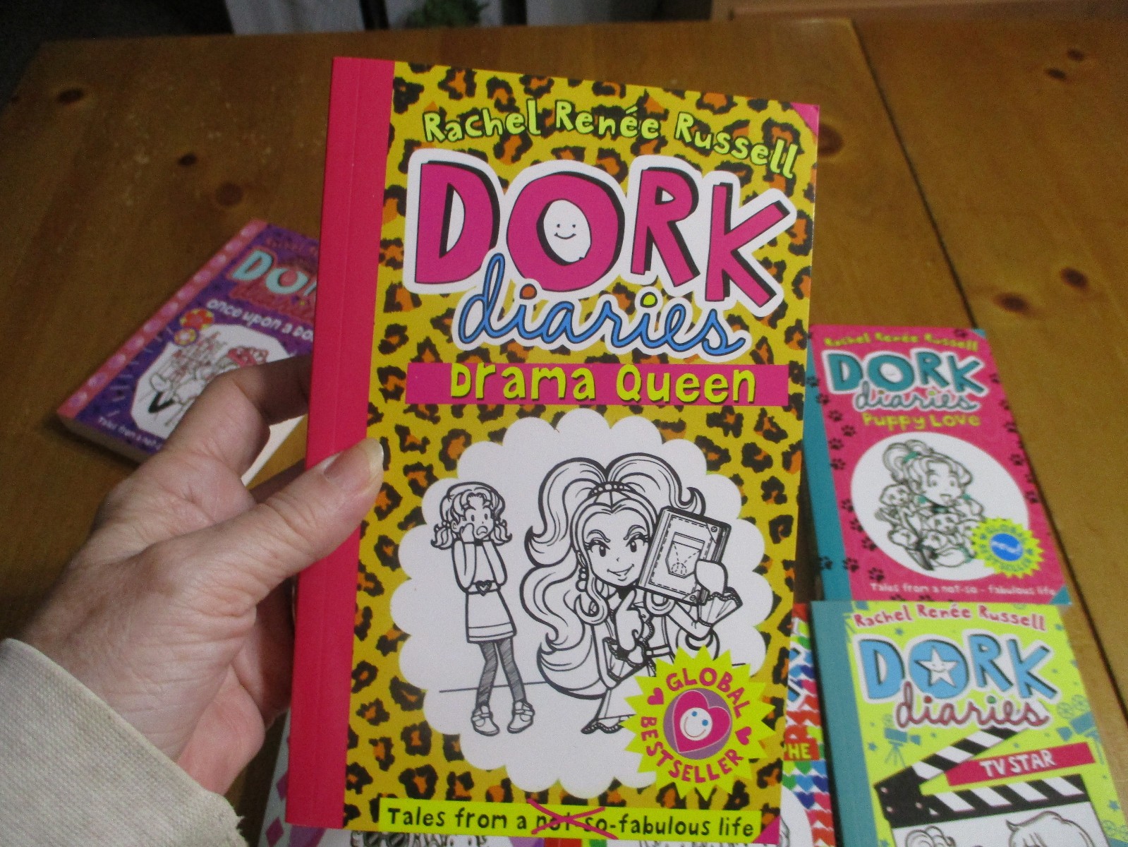 Lot Of Dork Diaries (6) 7-12,Paperback,Rachel Renee Russell