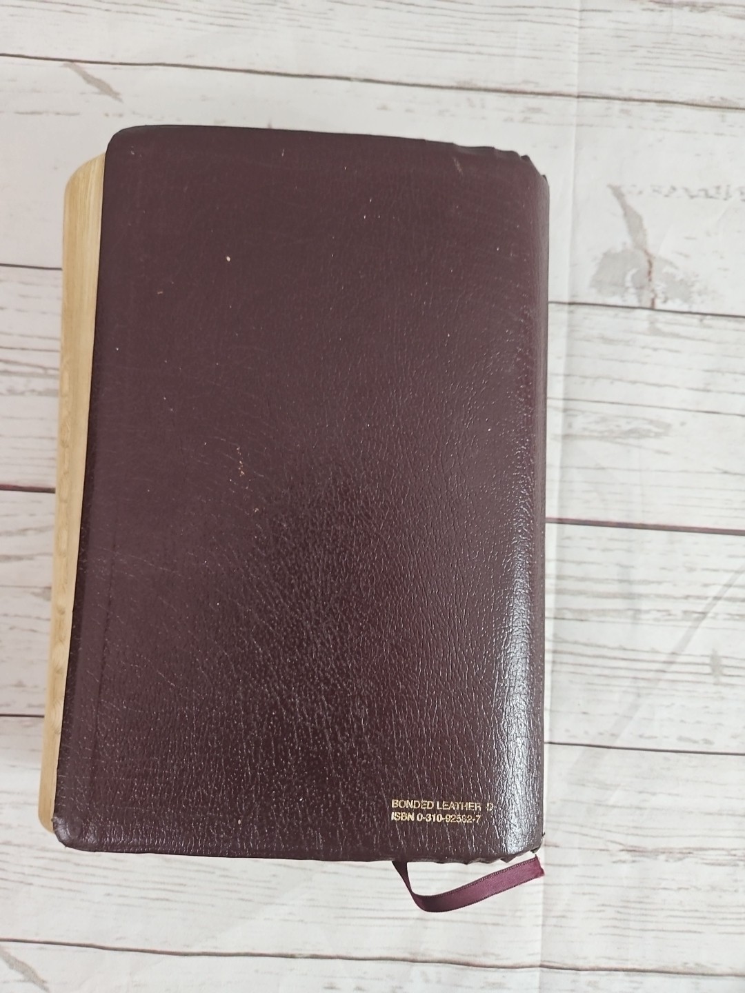 The NIV Study Bible 10th Anniversary Edition Bonded Leather Burgundy 2000