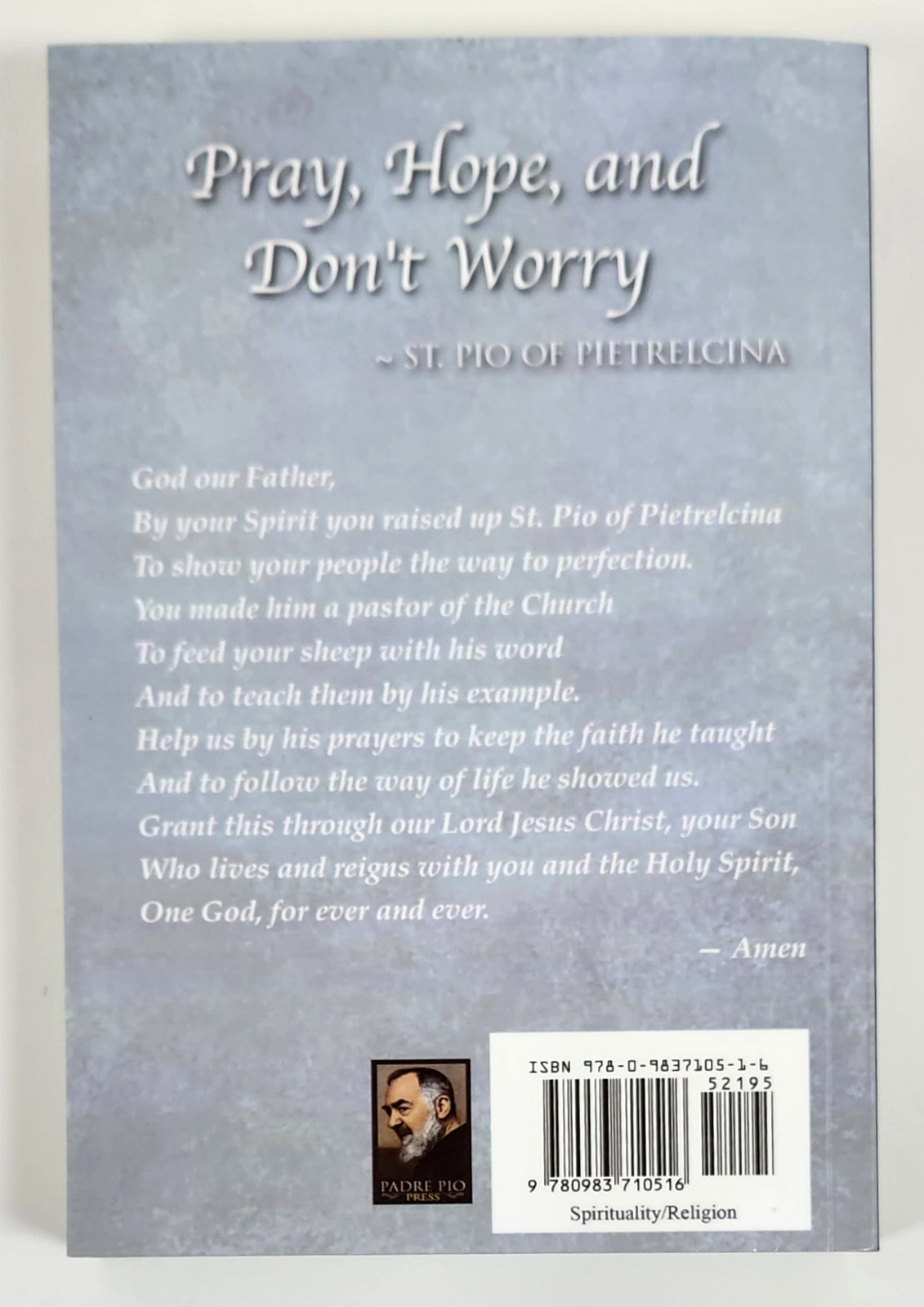 Pray, Hope, and Don’t Worry: True Stories of Padre Pio by Diane Allen NEW Bk 1