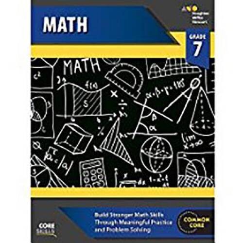 Steck-Vaughn Core Skills Mathematics: Workbook Grade 7 – Paperback – VERY GOOD