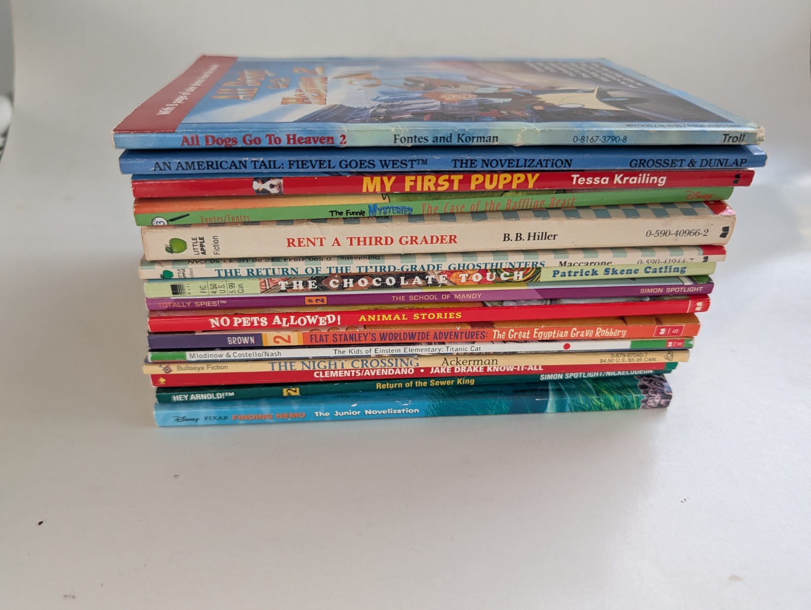 Lot of 15 Chapter Books – Ages 7-11 Great for Summer Reading