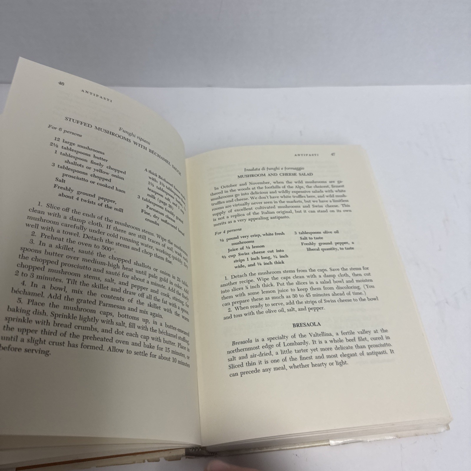 The Classic Italian Cookbook By Marcella Hazan, Vintage 1977 Hardcover With DJ