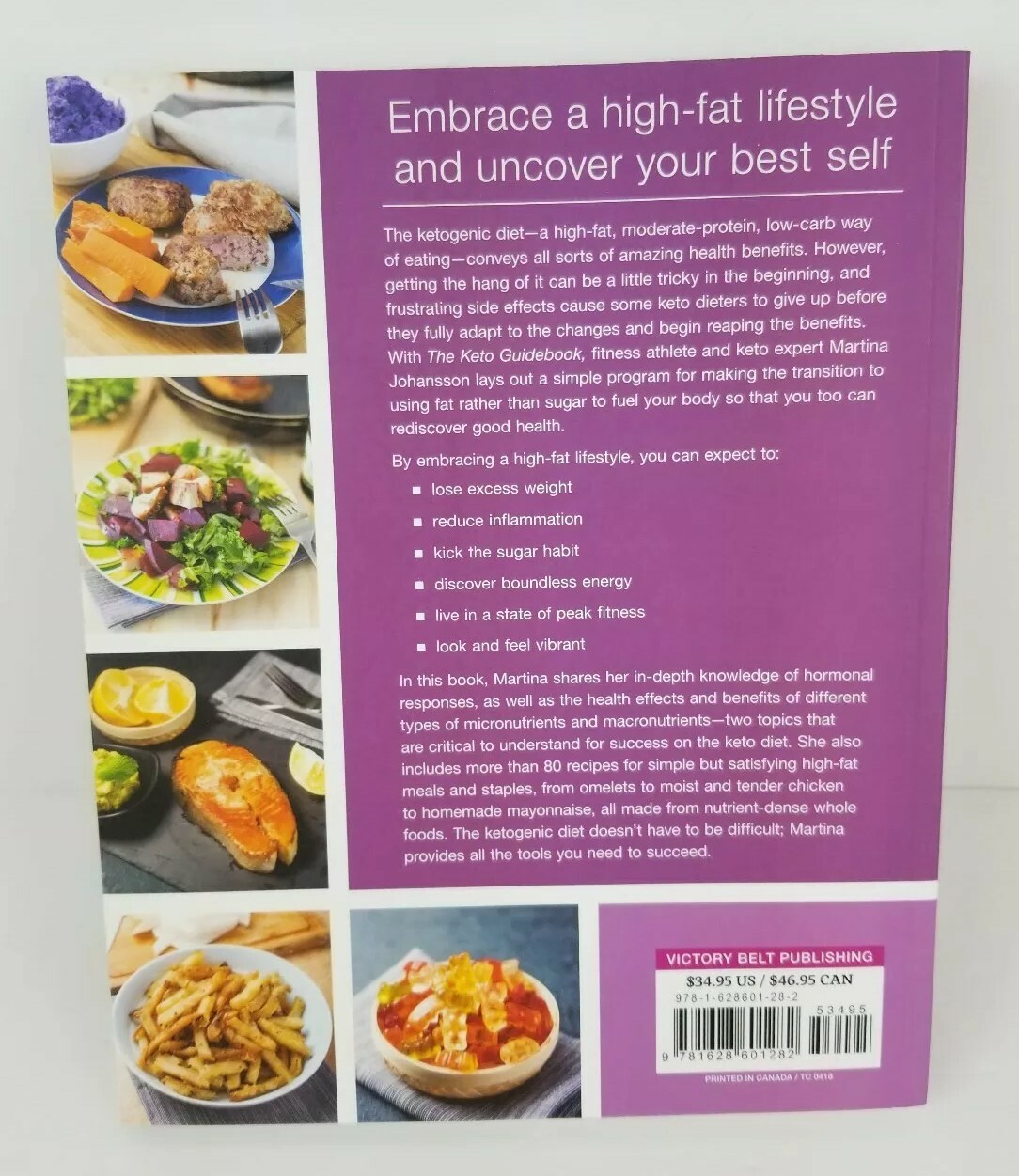 The Keto Guidebook First Edition Ketogenic Diet Plan Recipes Paperback 304 Pages