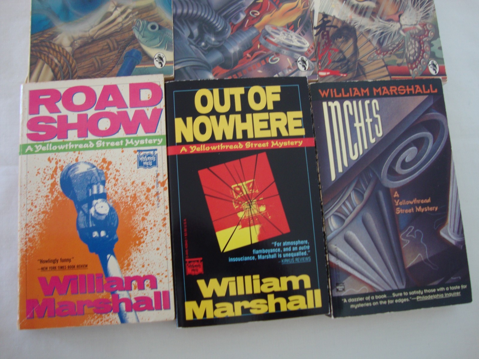 9 HONG KONG rare MYSTERY POLICE DETECTIVE paperback books SCI-FI, HEAD FIRST