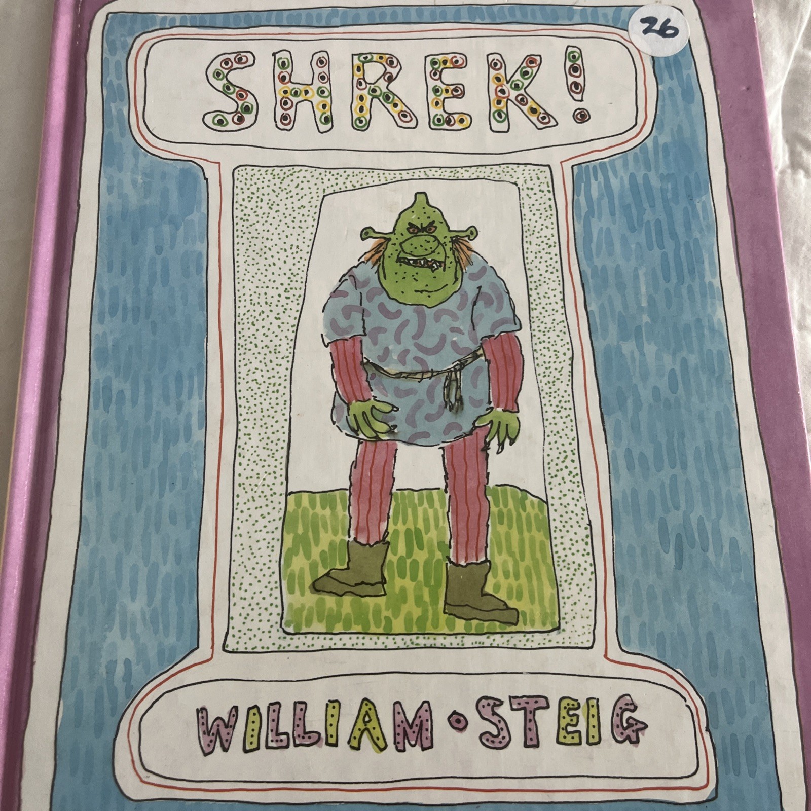 Vtg SHREK First Edition Book 90’ William Steig Farrar Straus Giroux NY Nostalgia