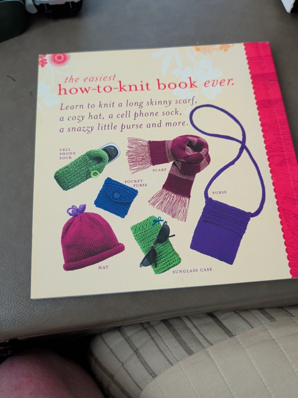 Knitting: Learn To knit Six Great Projects By Anne Akers Johnson (D)