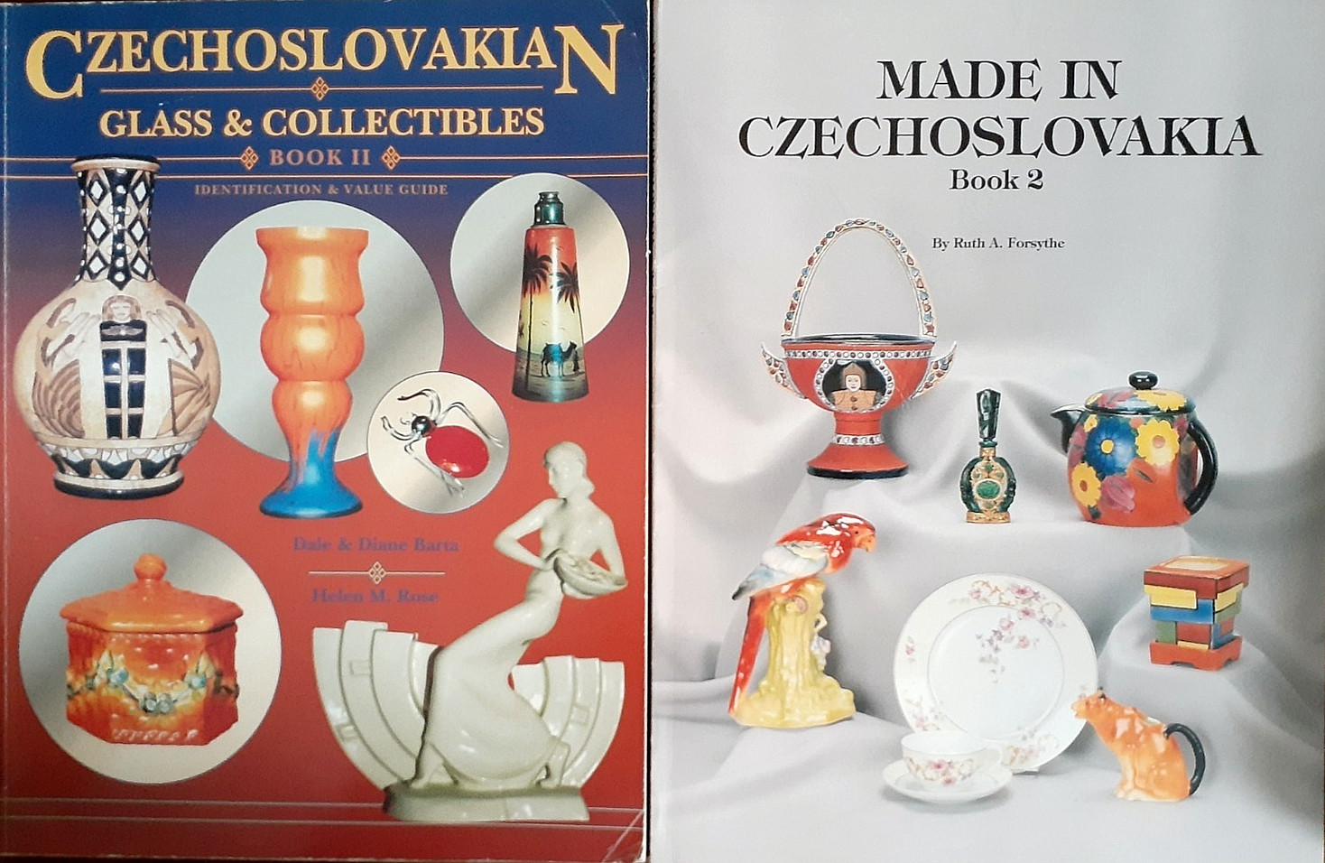 Made In Czechoslovakia II & Czechoslovakian Glass & Collectibles (2 BOOKS!)