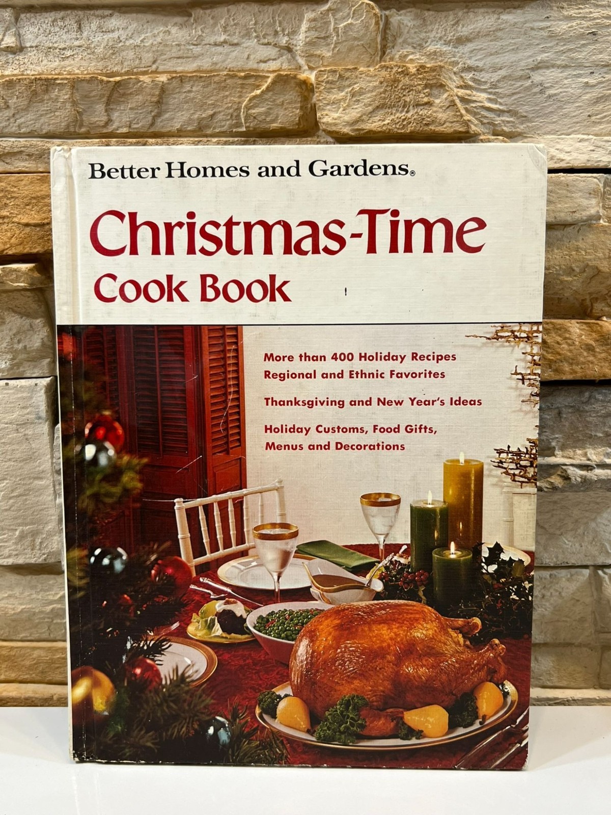 Better Homes and Gardens Christmas-Time Cook Book Meredith Corp First Ed 1974 HC