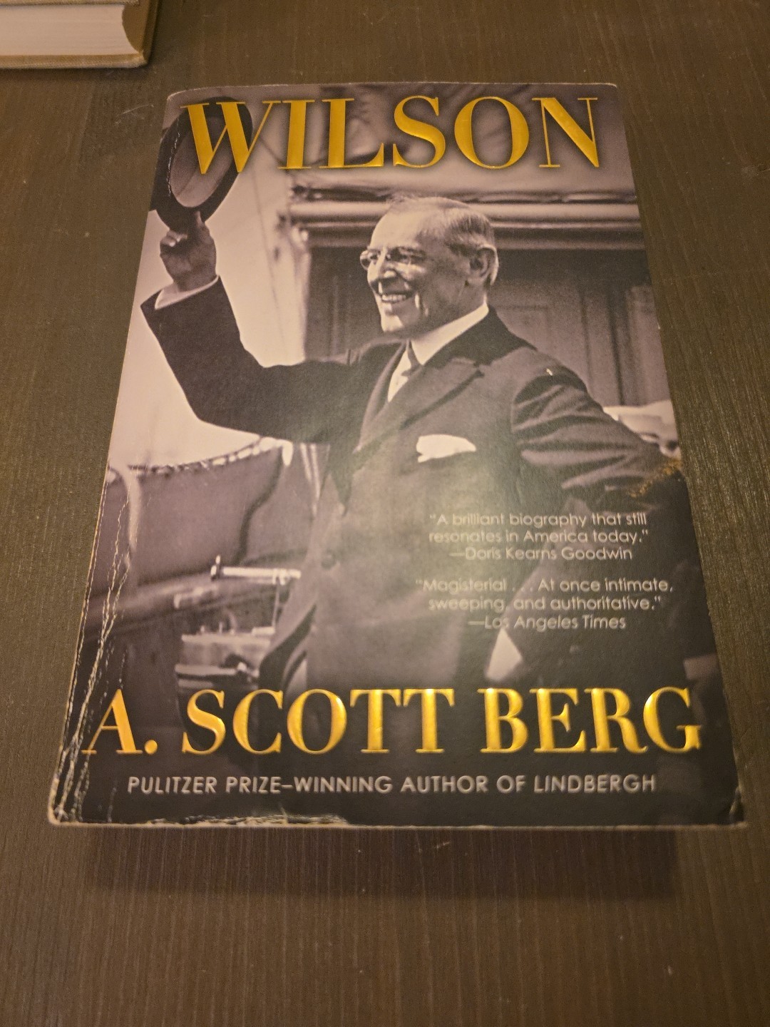 Wilson by A. Scott Berg (2014, Trade Paperback)