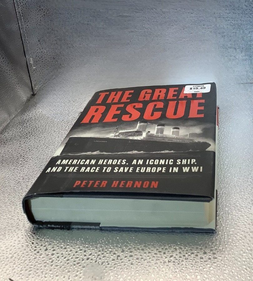 The Great Rescue by Peter Hernon 2017 First Edition Harper Collins Hardcover