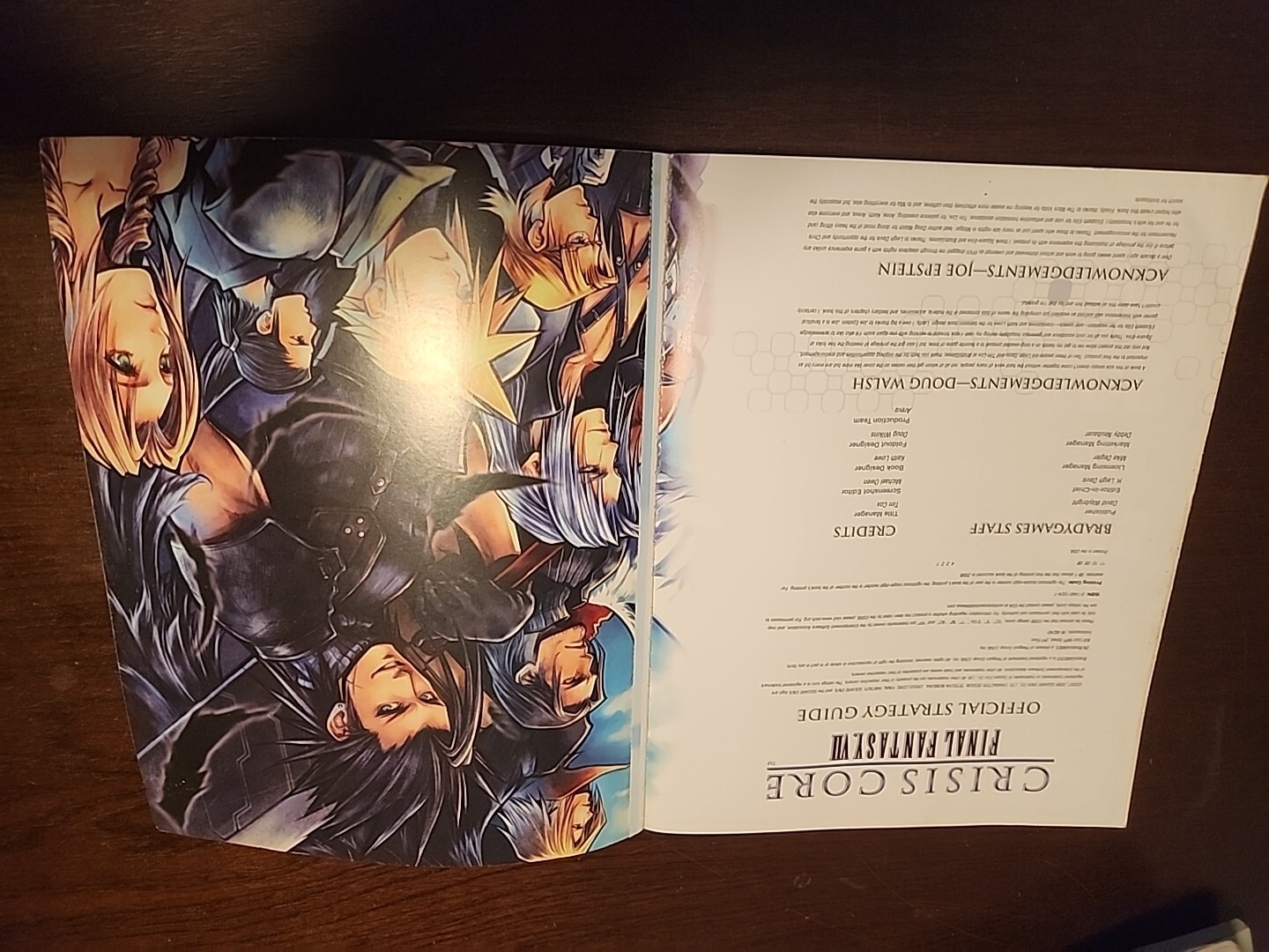 Crisis Core Final Fantasy VII (Brady Games Strategy Guide)