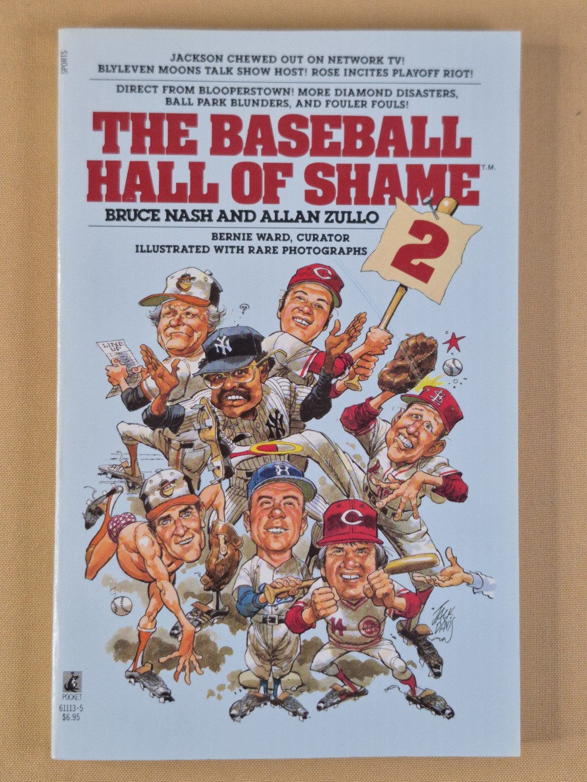 4 Books – NO CREASES – The Baseball Hall of Shame 1, 2, 3, 4 Pocket Books Trade