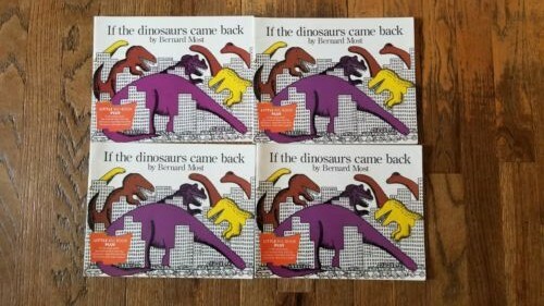 Lot 4 Bernard Most If the Dinosaurs Came Back pb books guided reading class set