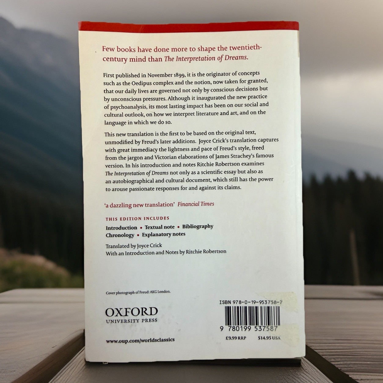 The Interpretation of Dreams by Sigmund Freud and Joyce Crick (2008, Trade…