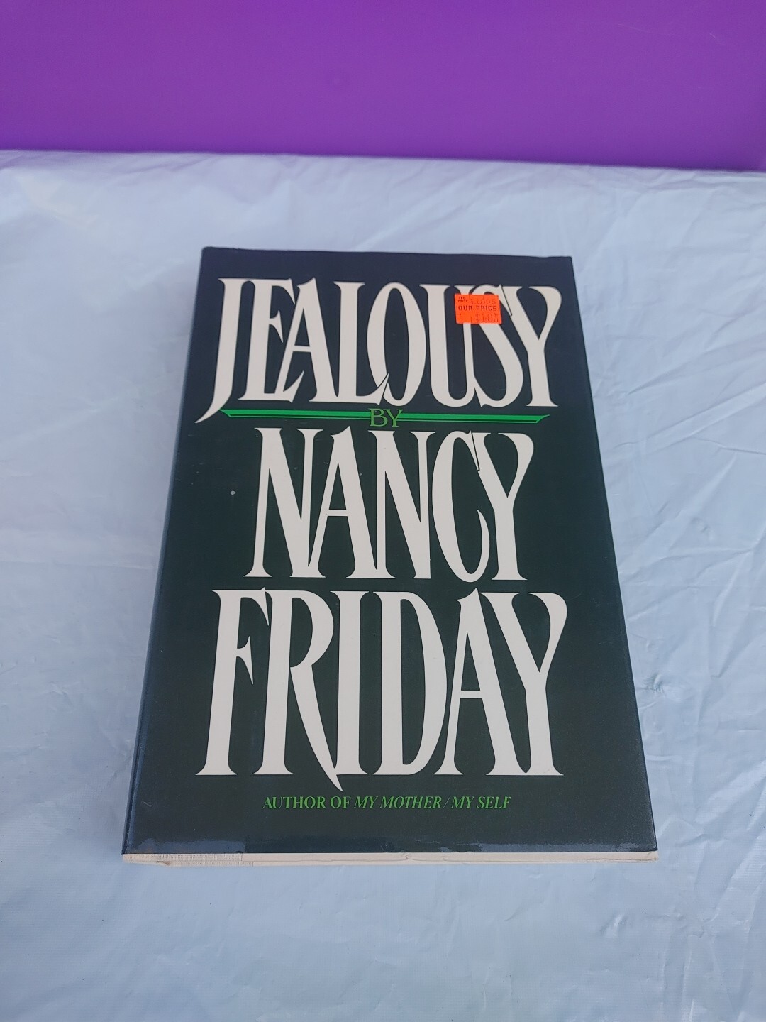 Jealousy Hardcover Book By Nancy Friday With Dust Jacket 1st Edition