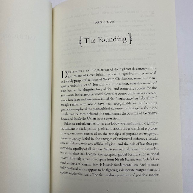 American Creation Joseph J Ellis 2007 Hardcover First Edition DJ