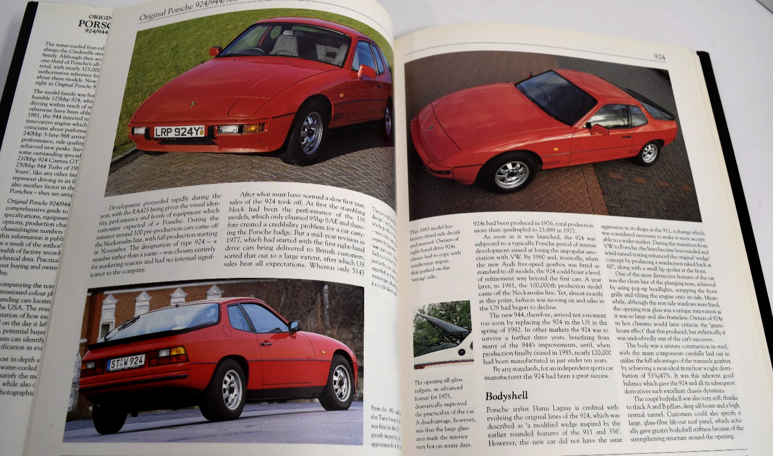 Original Porsche 924/944/968 1975-95 Incl. Turbo’s and Ltd Editions. *VERY GOOD*