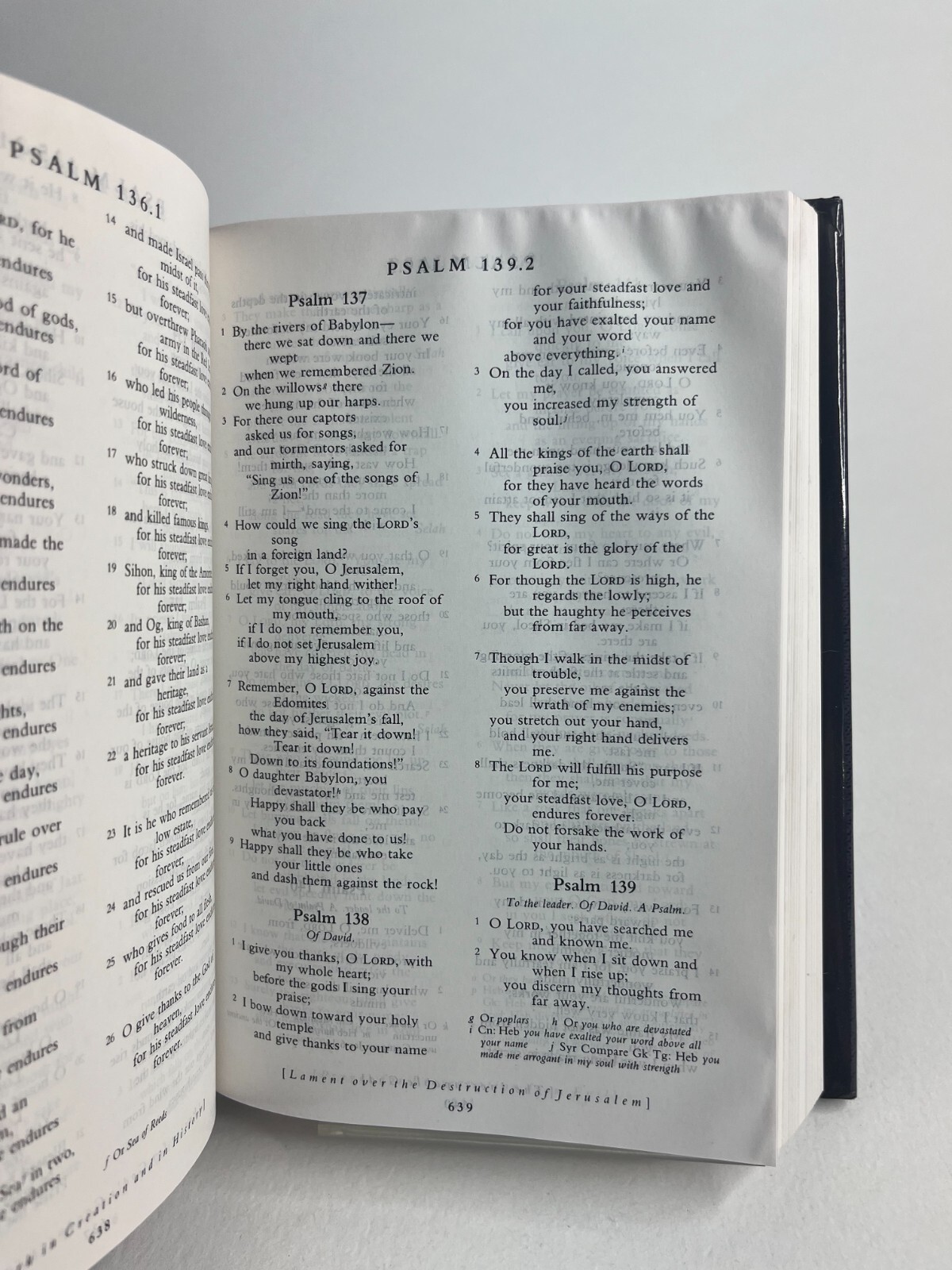 The Holy Bible New Revised Standard Version With Apocrypha