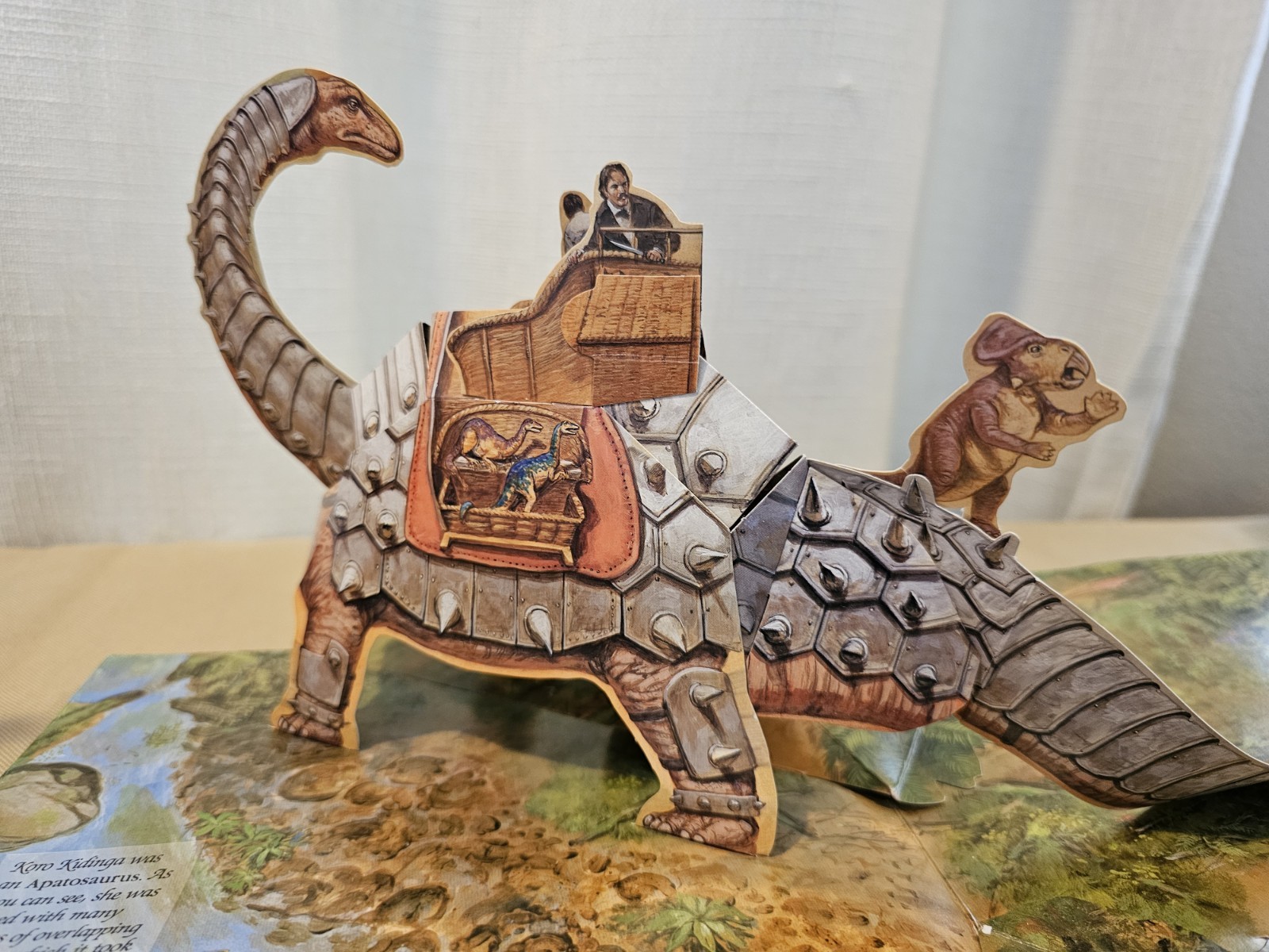 Vintage James Gurney’s Dinotopia Pop-Up Book