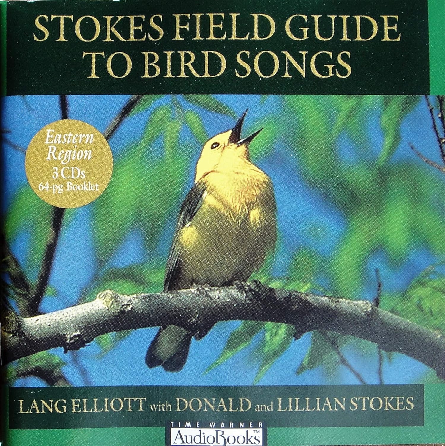 Stokes Field Guide to Bird Songs: Eastern Region 3-Disc CD Set 64 PG BOOKLET New