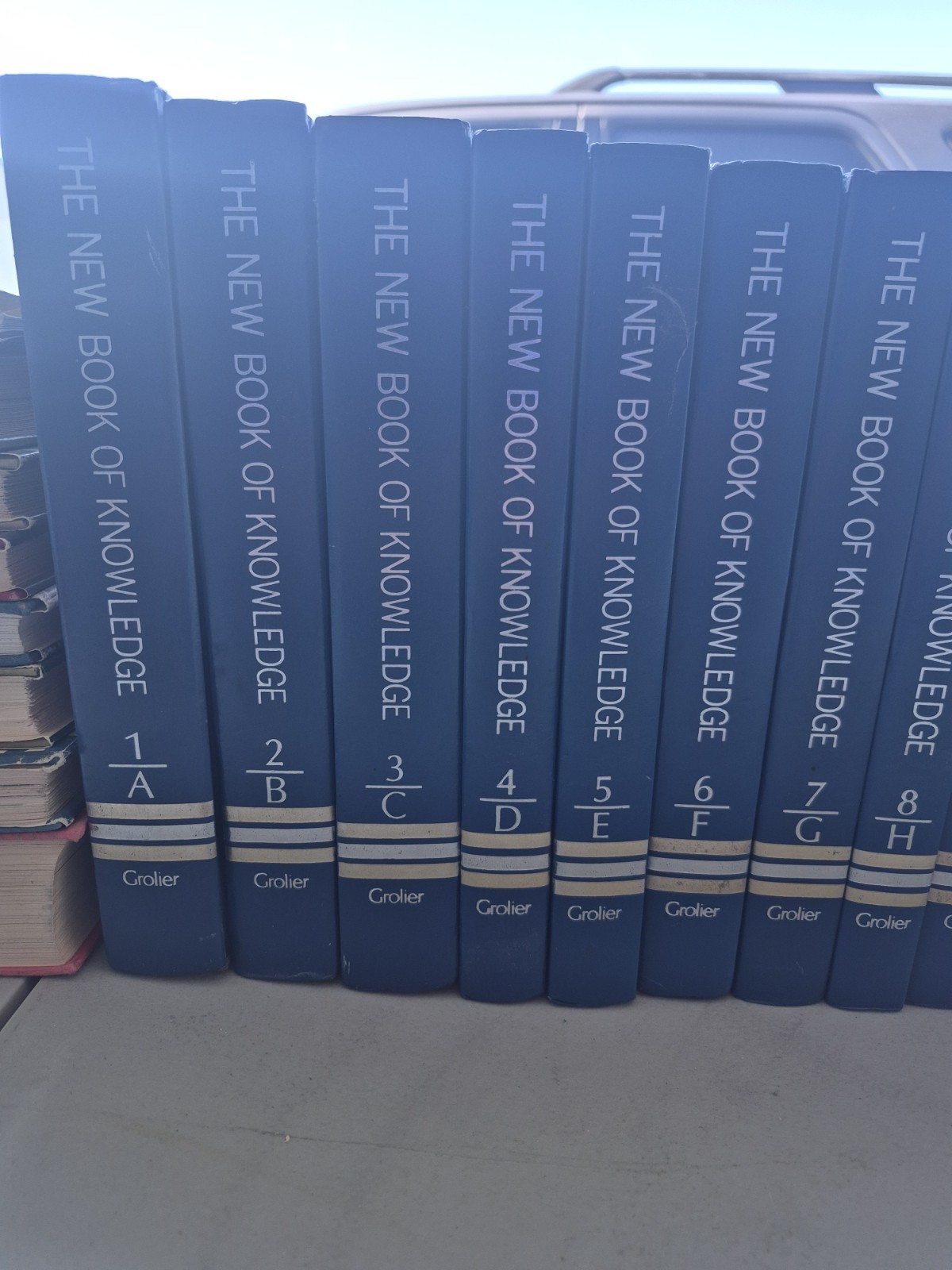📖The New Book Of Knowledge: Complete Set Of 21 Encyclopedia, A-Z, Index Grolier