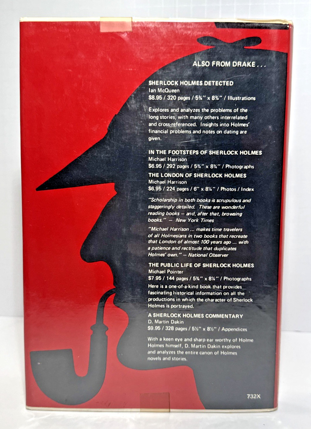 SHERLOCKIANA | 1st Ed HC DJ | The Sherlock Holmes Quizbook by Al Menendez