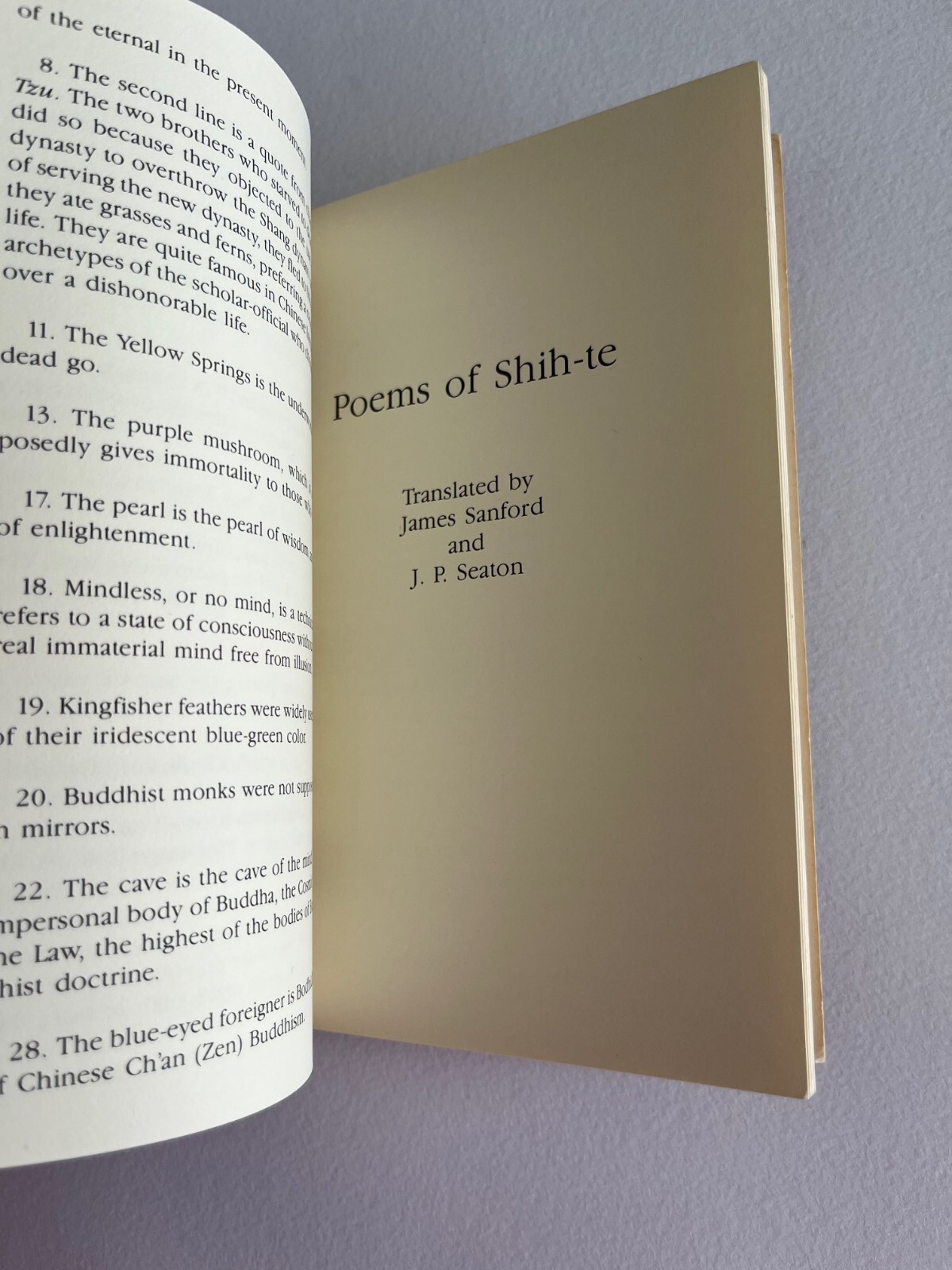 VIEW FROM COLD MOUNTAIN: POEMS OF HAN-SHAN AND SHIH-TE By Hanshan
