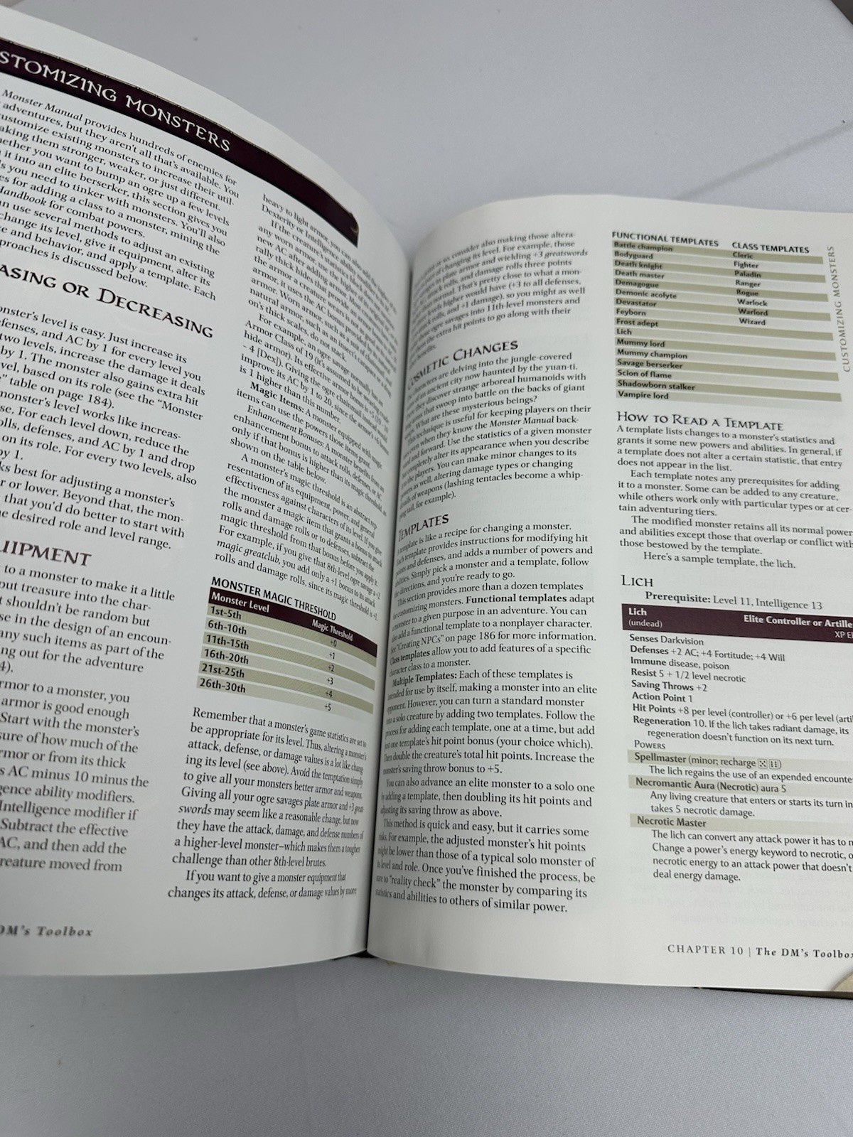 Dungeons & Dragons 4E Dungeon Master’s Guide 4th Edition Hardcover James Wyatt