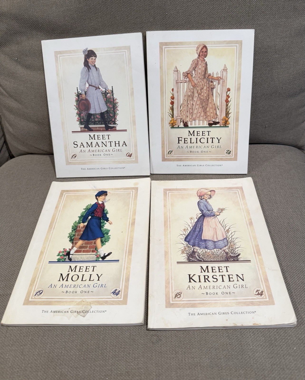 Pleasant Company American Girl Book lot of 4