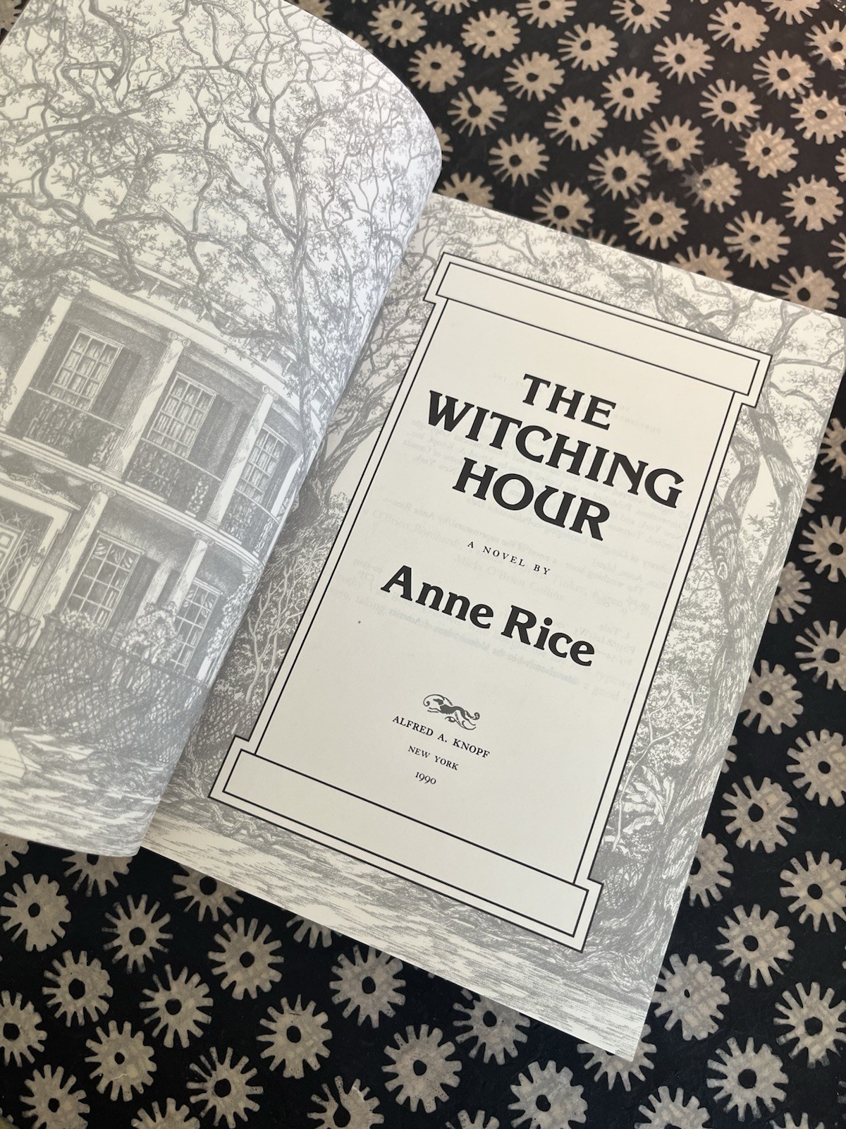 THE WITCHING HOUR ~ ANNE RICE (1990, Knopf) *LIKE NEW* PB Gothic Horror Fantasy
