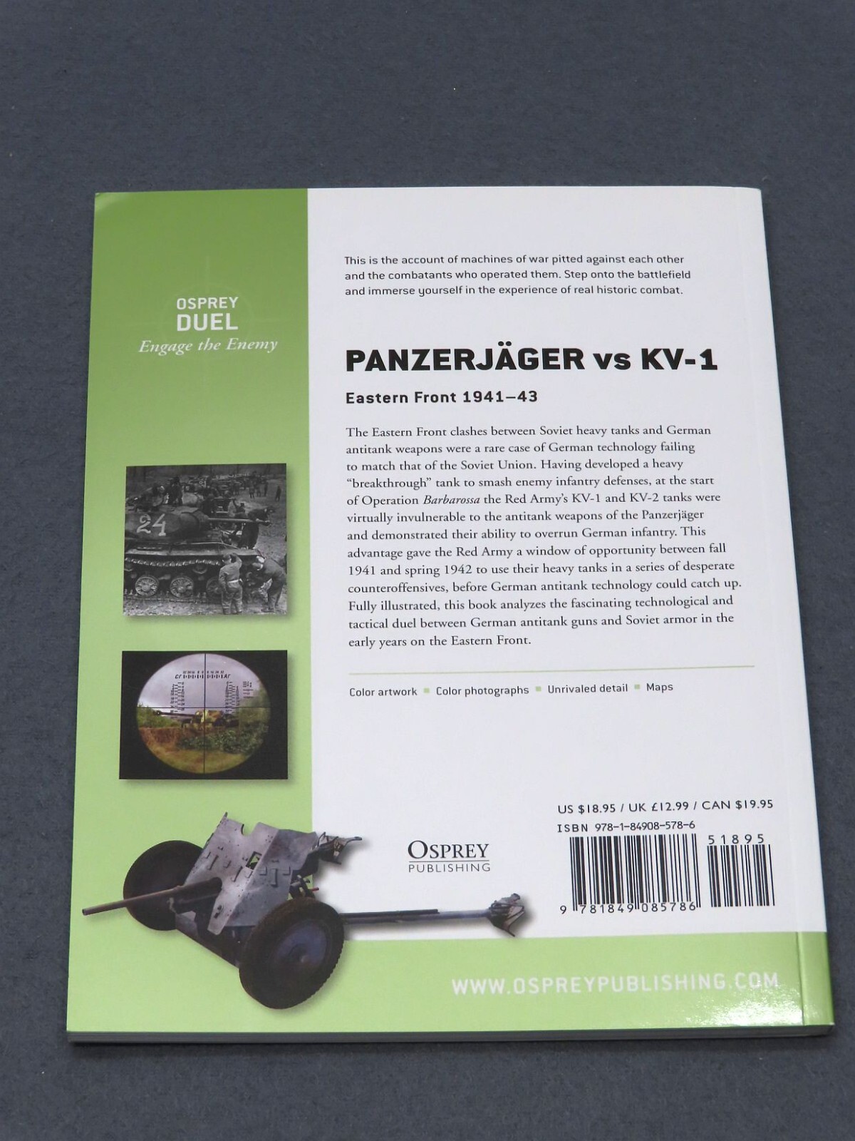 Panzerjager vs KV-1 Eastern Front 1941-43 by Robert Forczyk (2012 Paperback)