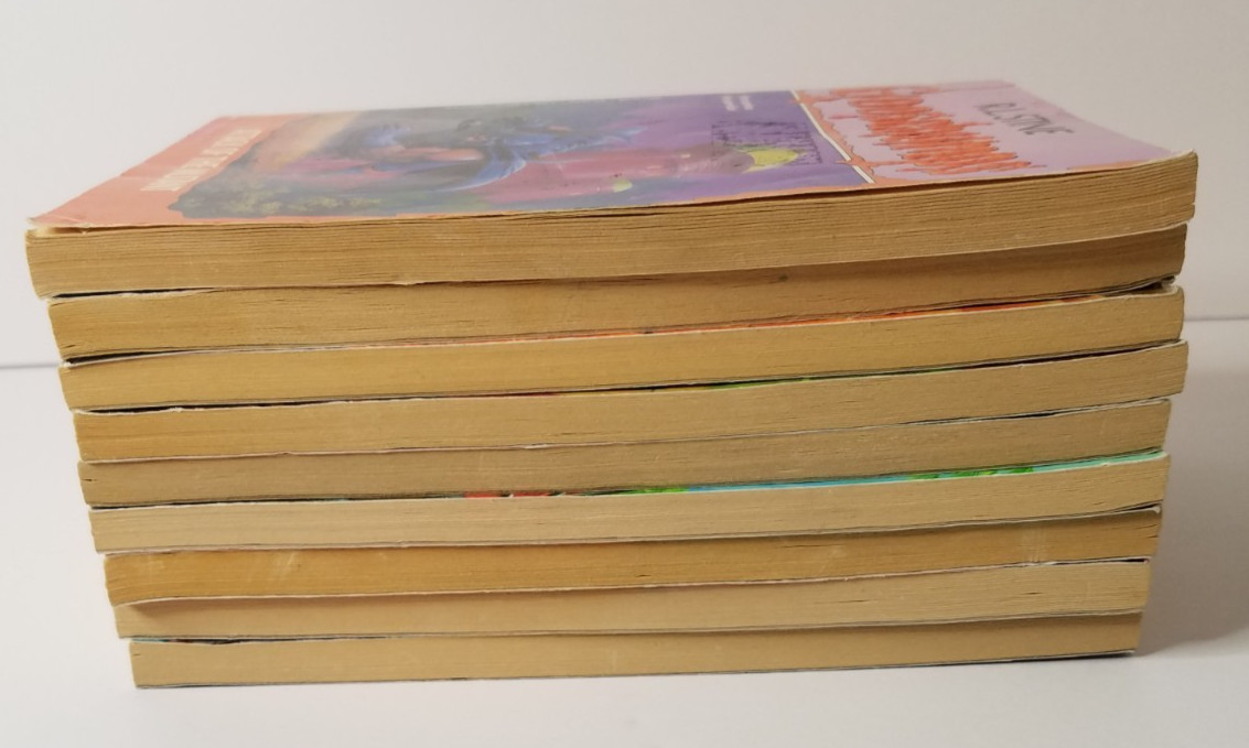 Mix Lot 9 Goosebumps R L Stine PB Books Scholastic Publications 1990s &2000s