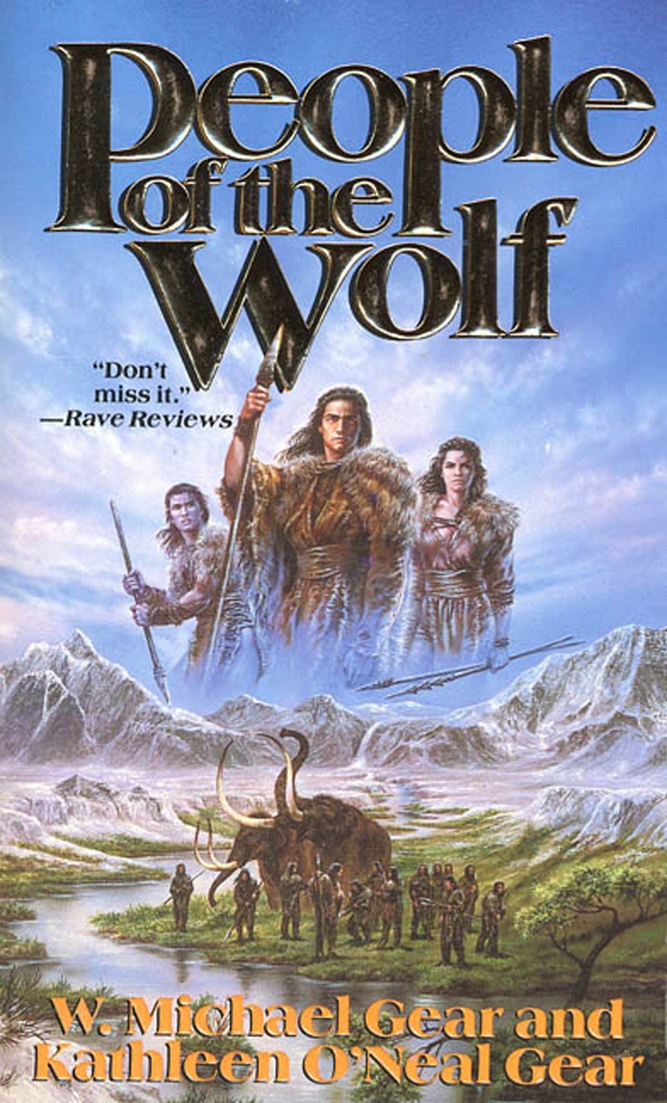 People of the Wolf (The First North Americans series, Book 1) – Gear, W. Mic…