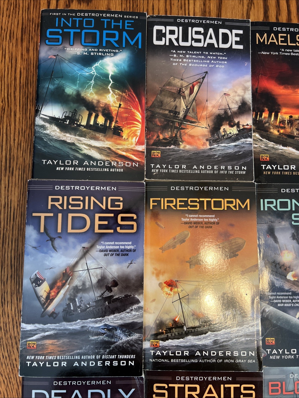 Complete Destroyermen Series 1-15, Paperback, Taylor Anderson Lot