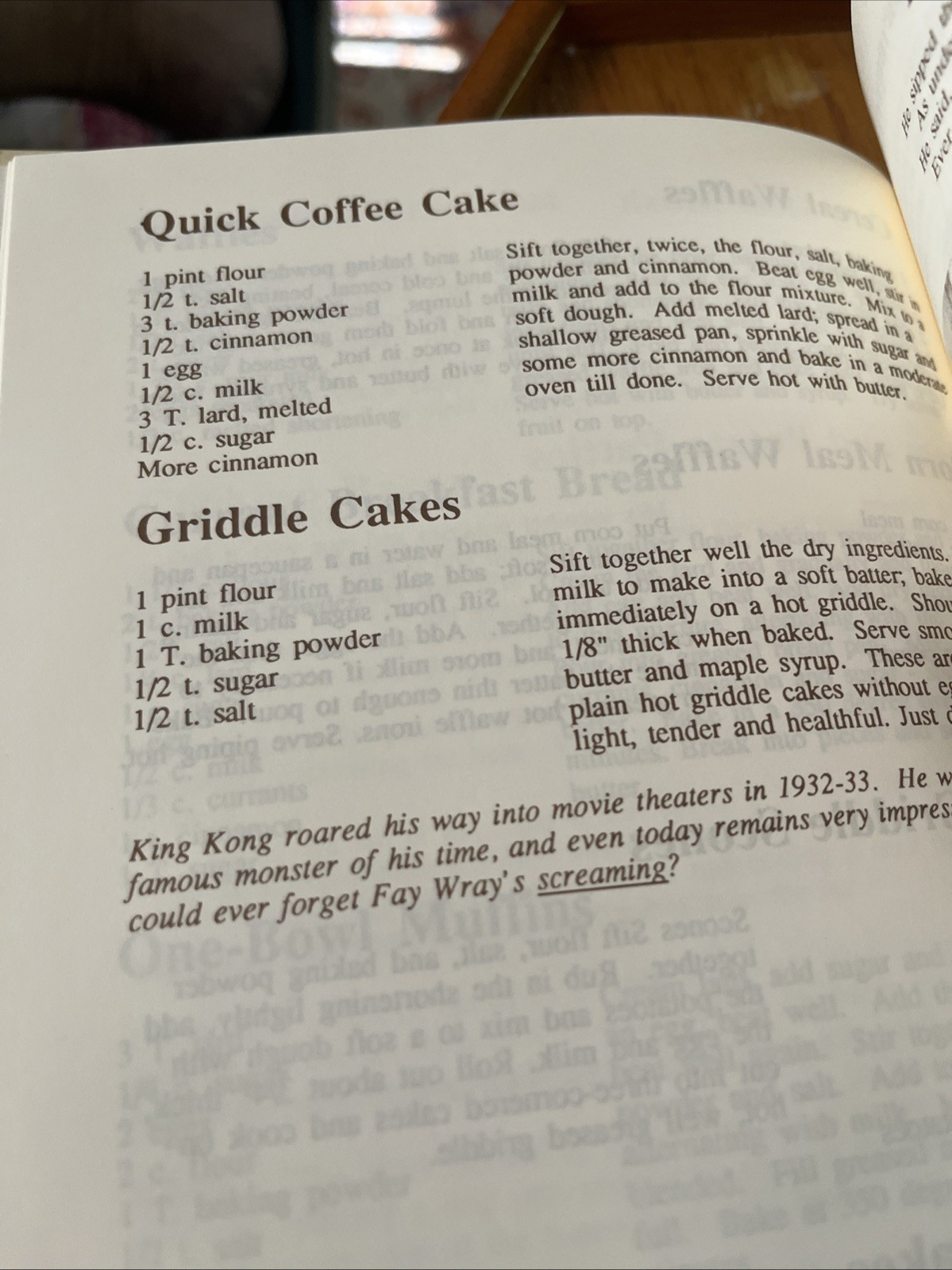 Depression Era Recipes by Patricia Wagner (1989, hardcover)