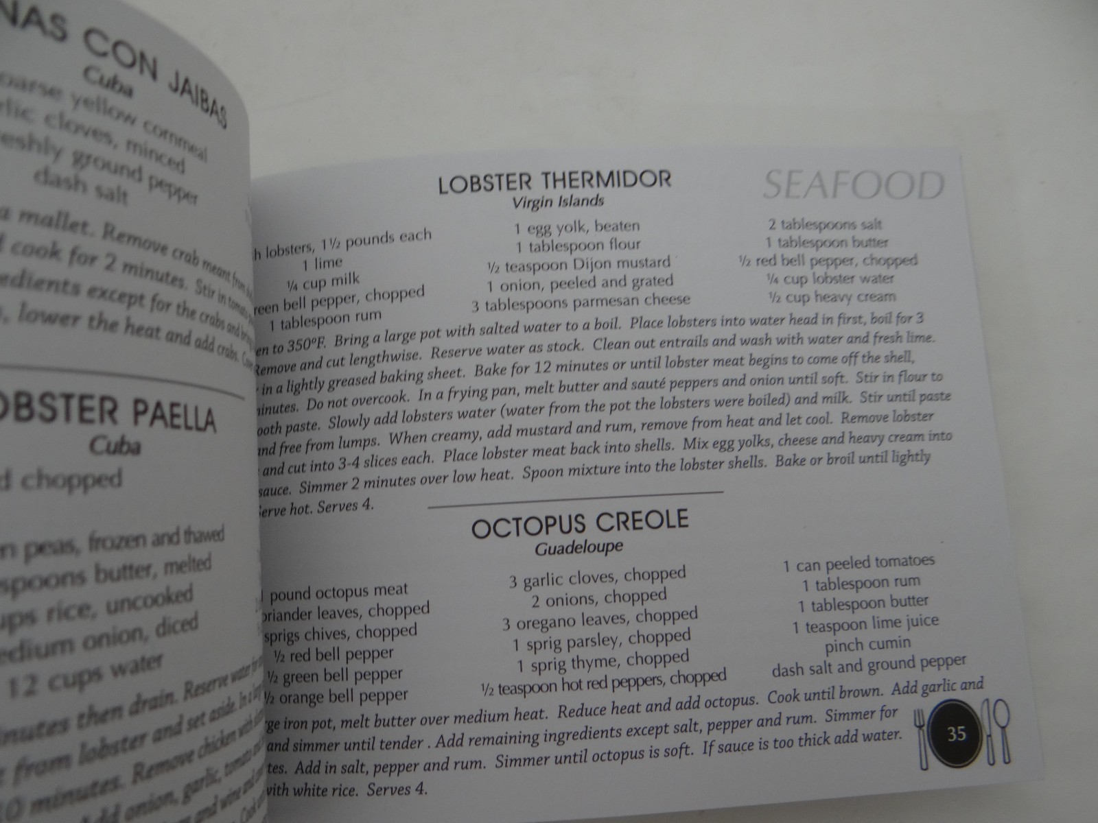 Island Recipes Caribbean Cookbook Booklet Don’t Stop the Cook