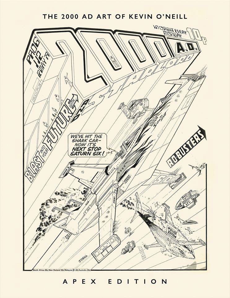 ART OF KEVIN ONEILL APEX EDITION HC 2000 AD
