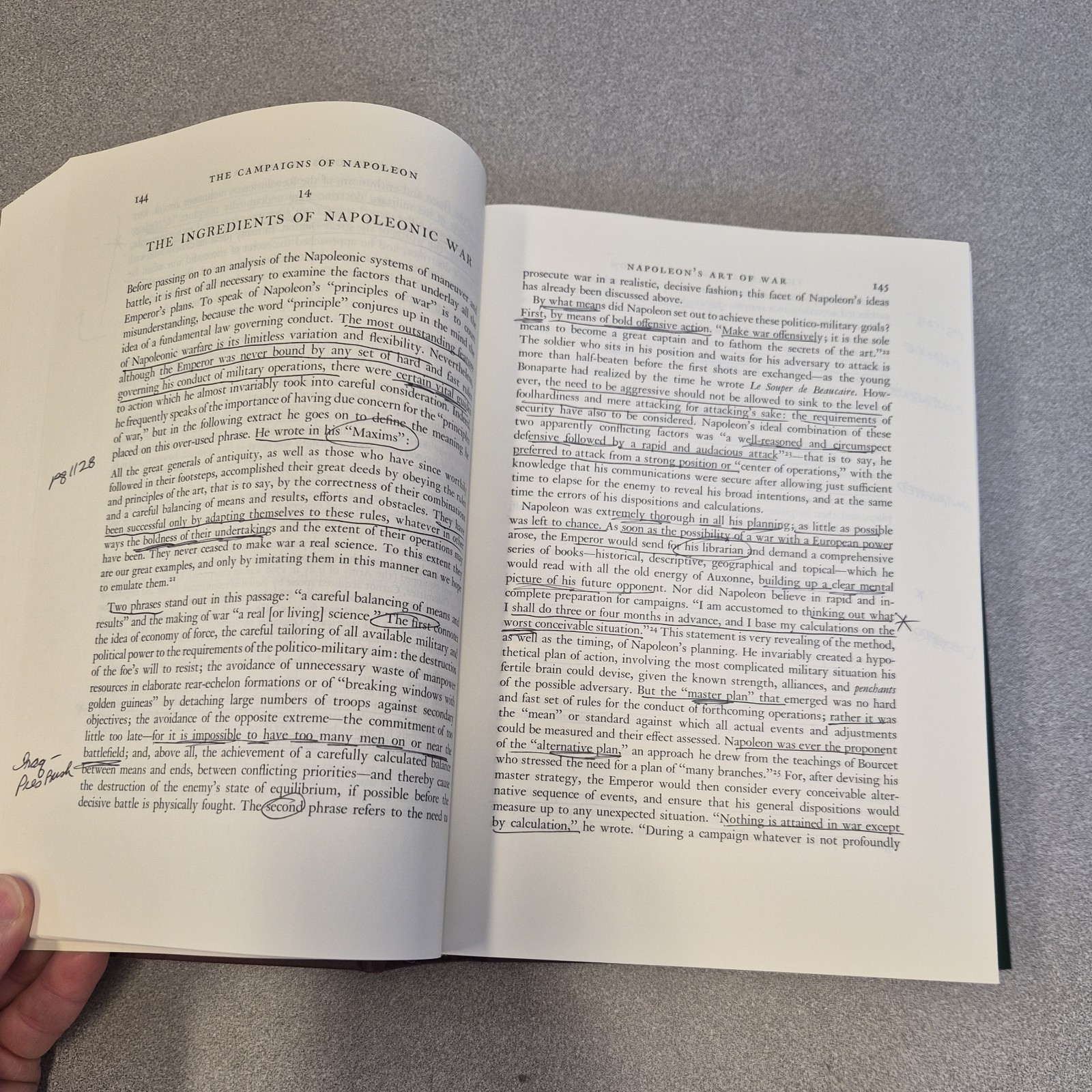 David Chandler THE CAMPAIGNS OF NAPOLEON Volume 1 Hardcover HCDJ 1973 NICE