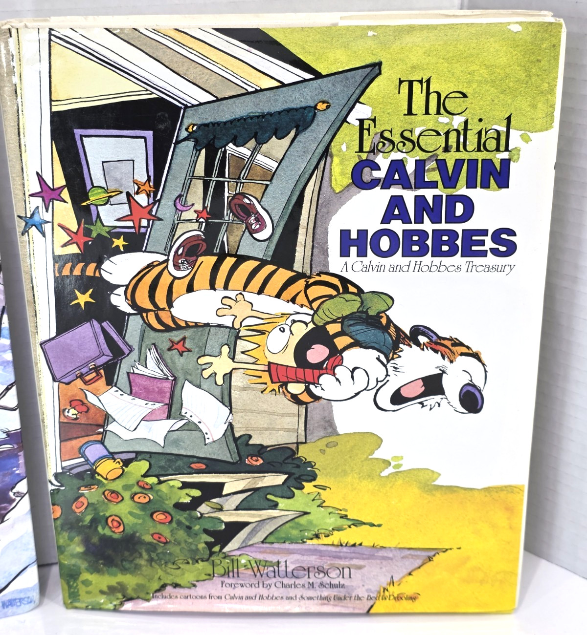 Lot of 2 Calvin and Hobbes Hardcover Books Bill Watterson