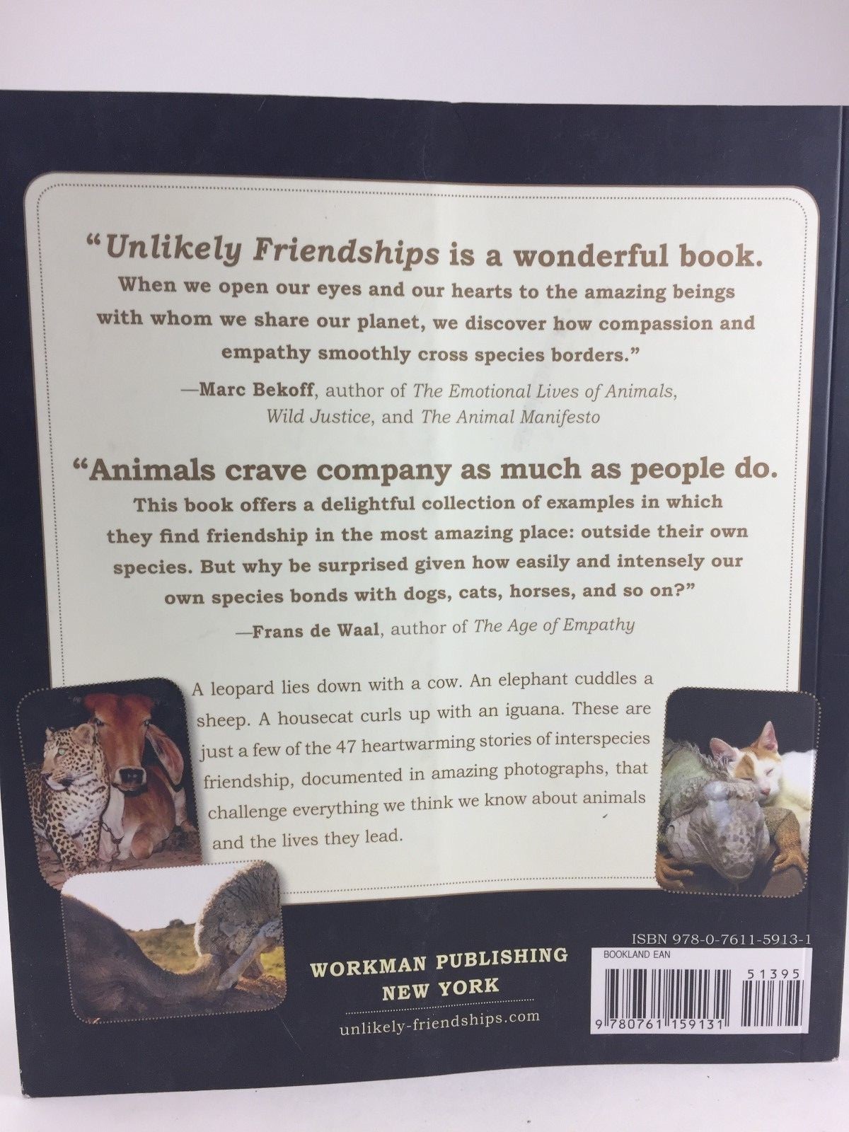 UNLIKELY FRIENDSHIPS BY JENNIFER S. HOLLAND 47 STORIES FROM THE ANIMAL KINGDOM
