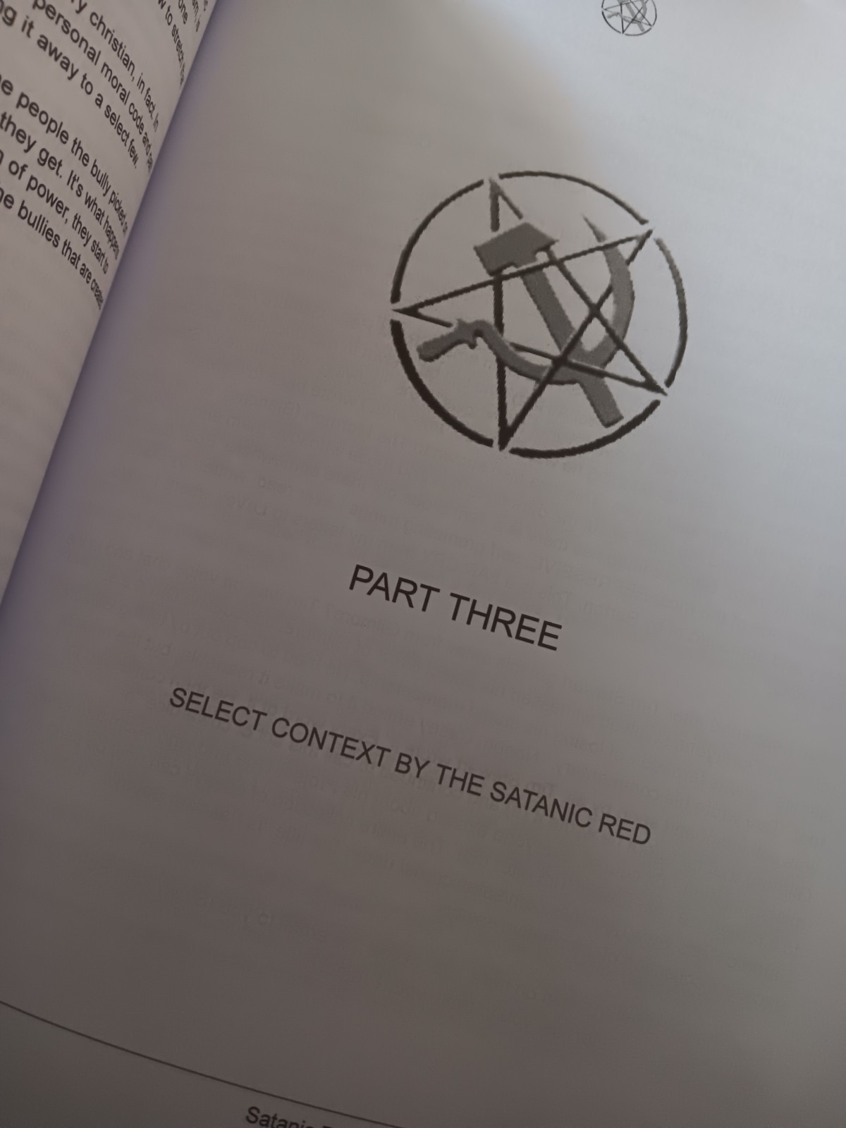 CoS Mutiny Of The Satanic Reds Church Of Satan LaVey Gilmore (Pvt Collection)