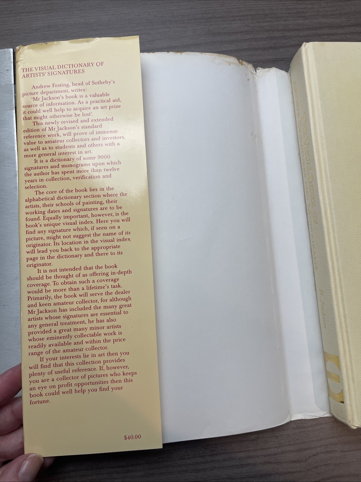 The Visual Index of Artists’ Signatures and Monograms – New & Revised Edition