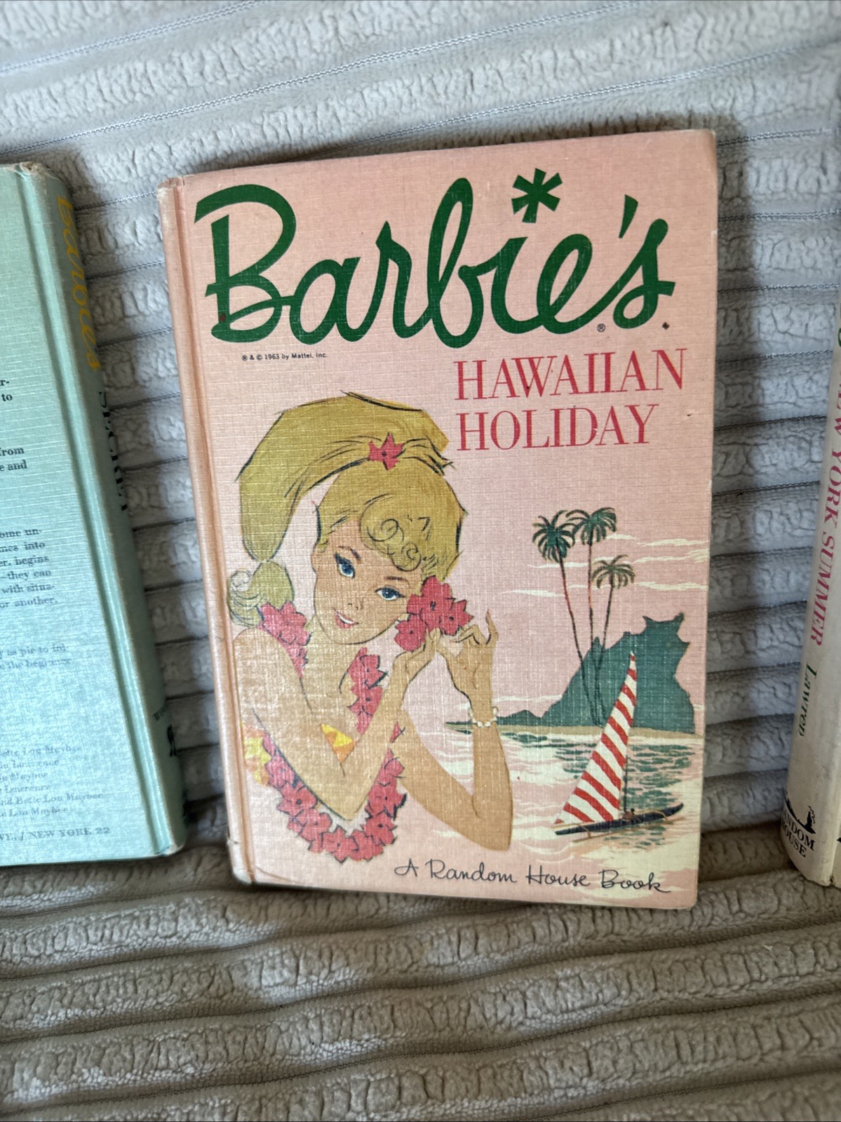 Set A Five Vintage 1960S Barbie Hardcover Books By Random House