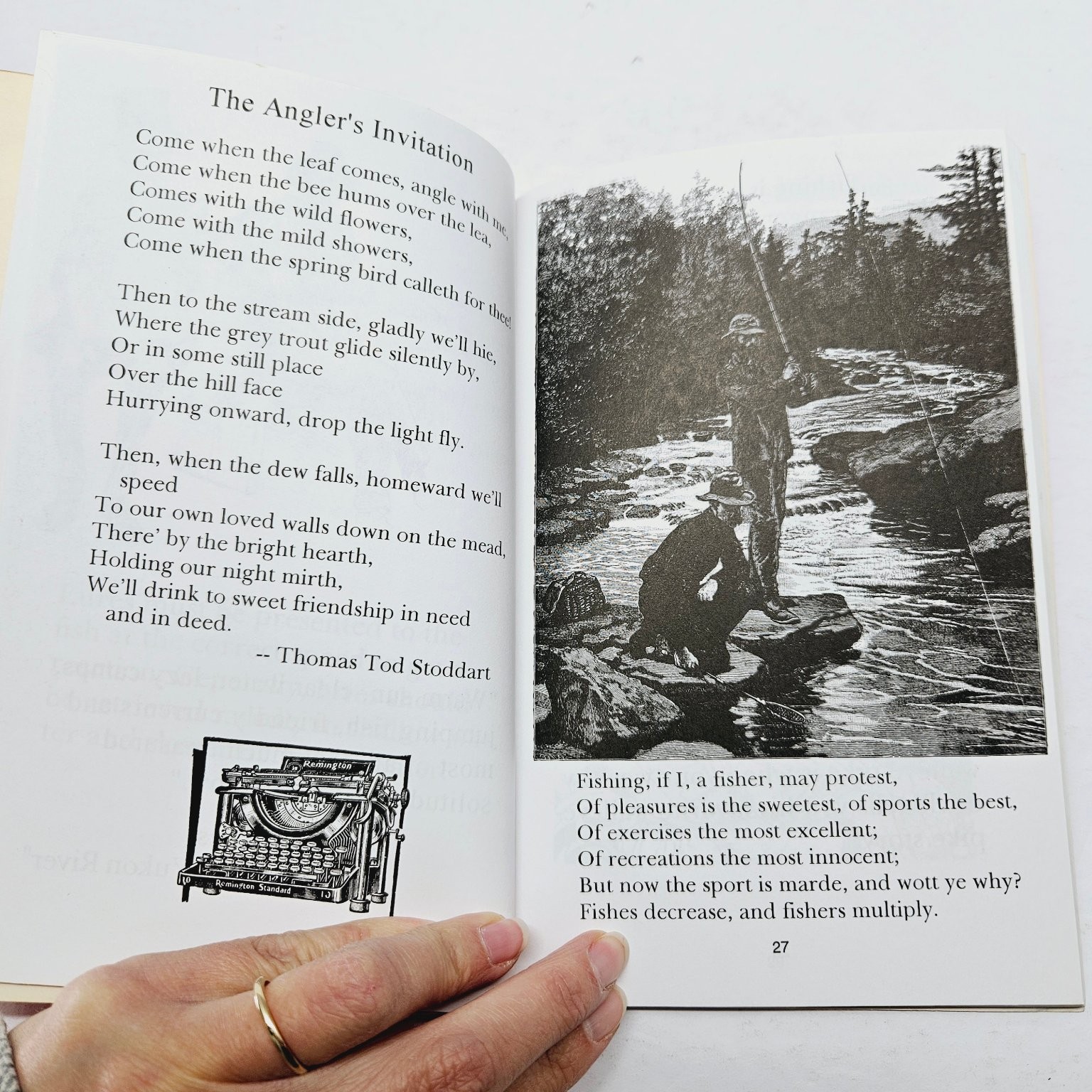 Fishing Humor Book – Li’l Red Book of Fishin’ Tips – Tom Hollatz 1997 Pbk