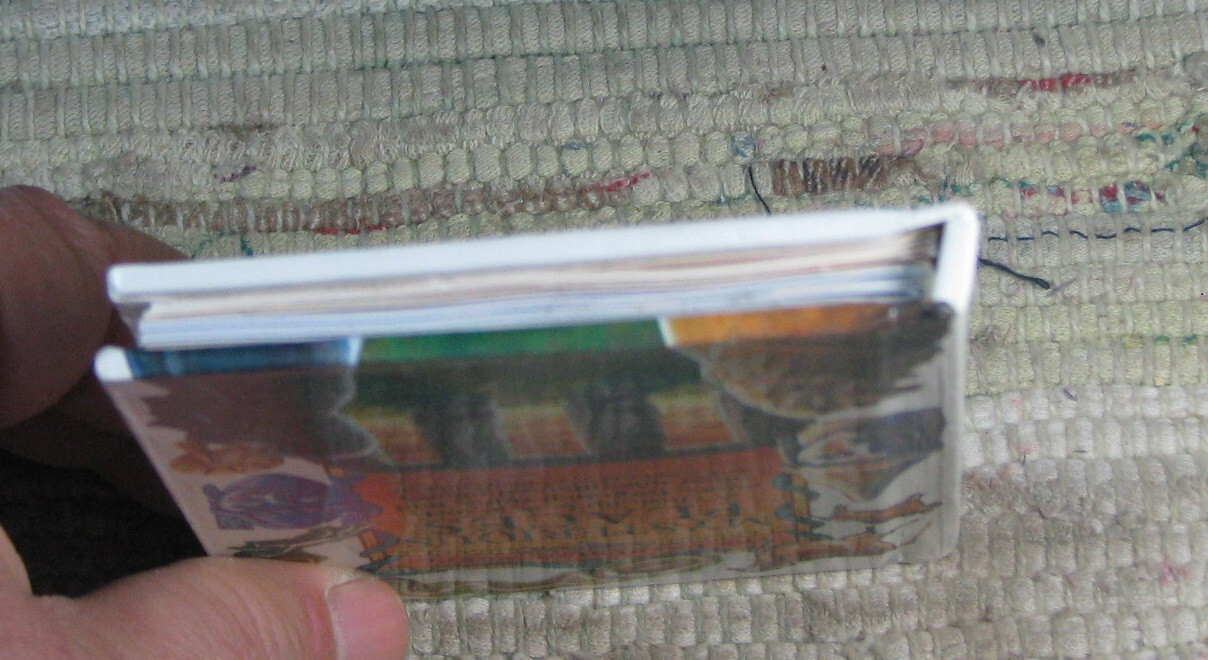 The Unfolding World MYSTERIOUS PLACES 1993 First Edition Mini Hardcover Foldout