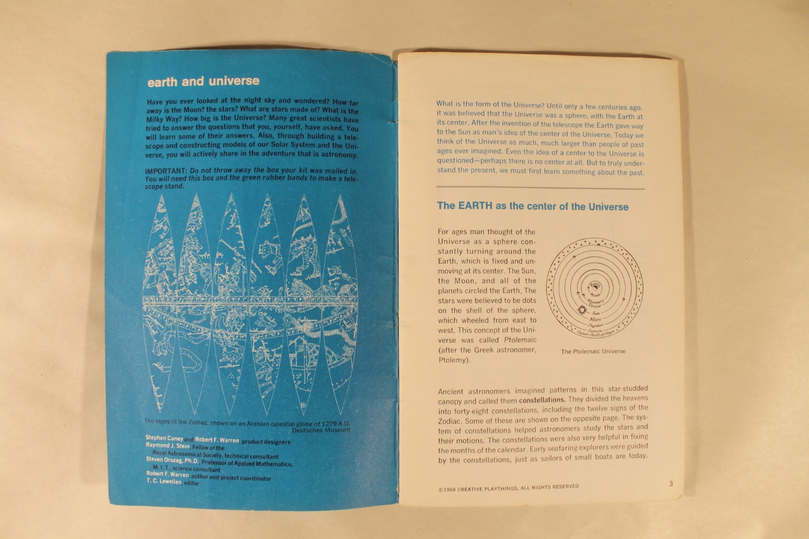 Earth and Universe – Discovery of The Month (Paperback, 1968, 35 Pages)
