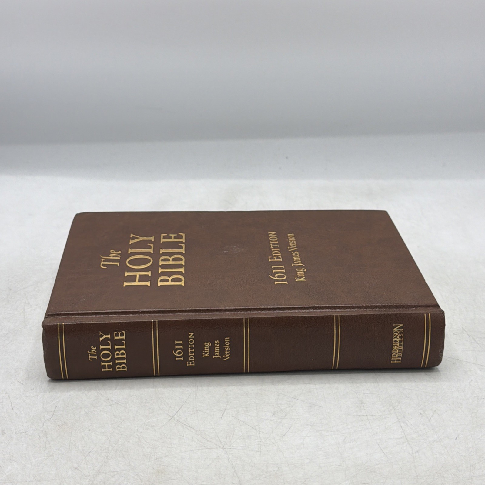 The Holy Bible: King James Version 1611 Edition HC Hendrickson 2018